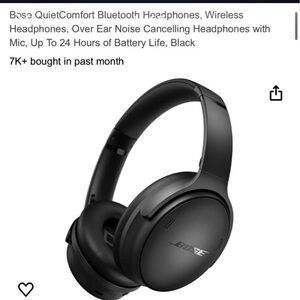 Wireless Bose headset